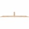 Ekena Millwork Portland Smooth Timber Gable Bracket, Douglas Fir, 72"W x 18"H x 1 1/2"D x 3 1/2"F, 6/12 Pitch GBW072X18X0204POR00SDF - alternate 2